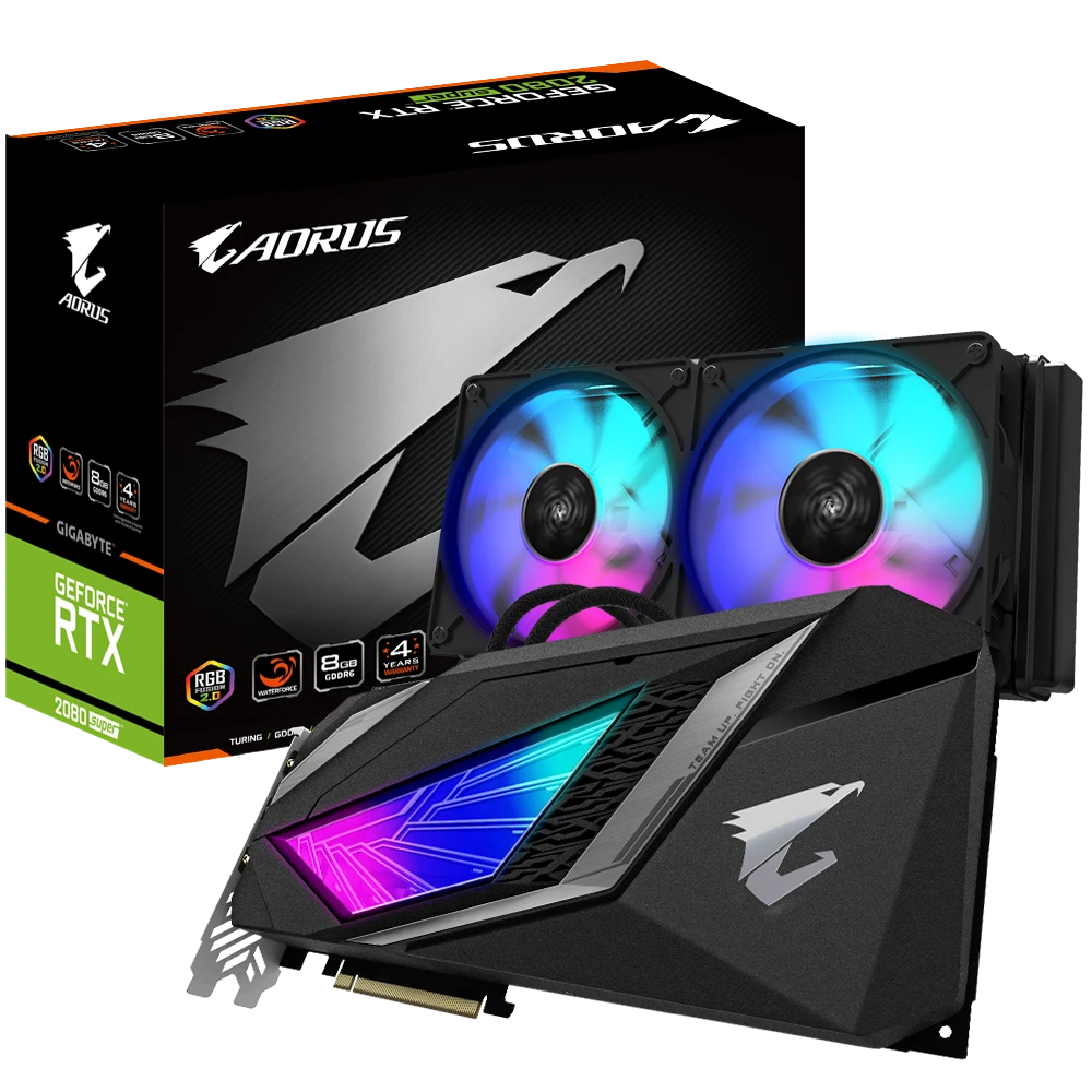 Gigabyte AORUS GeForce® RTX 2080 SUPER WATERFORCE 8G